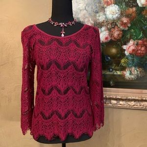 Lace top by AWAKE COUTURE